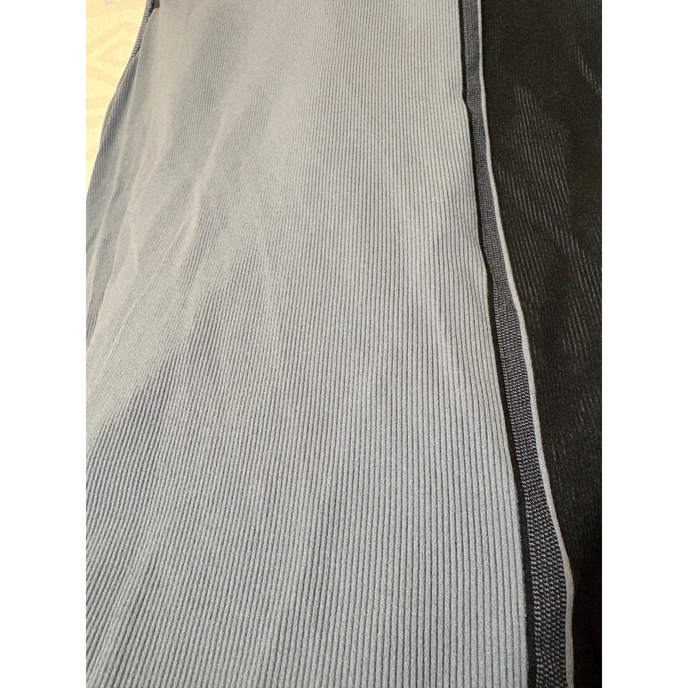Derek Lam 10C Athleta Tank Top Women's L Gray Colorblock Sleeveless Athletic - Picture 4 of 7